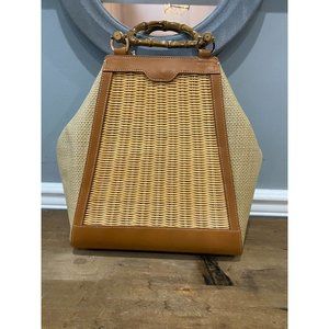 J.McLaughlin Meeka Rattan Tote